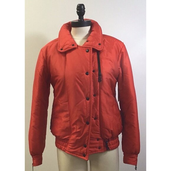 Womans Red Vintage Bogner Ski Jacket Size 8 ⛷️ - Picture 1 of 4